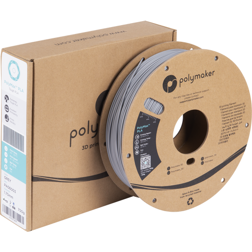 Polymaker PolyMax PLA siva - 1,75 mm / 750 g