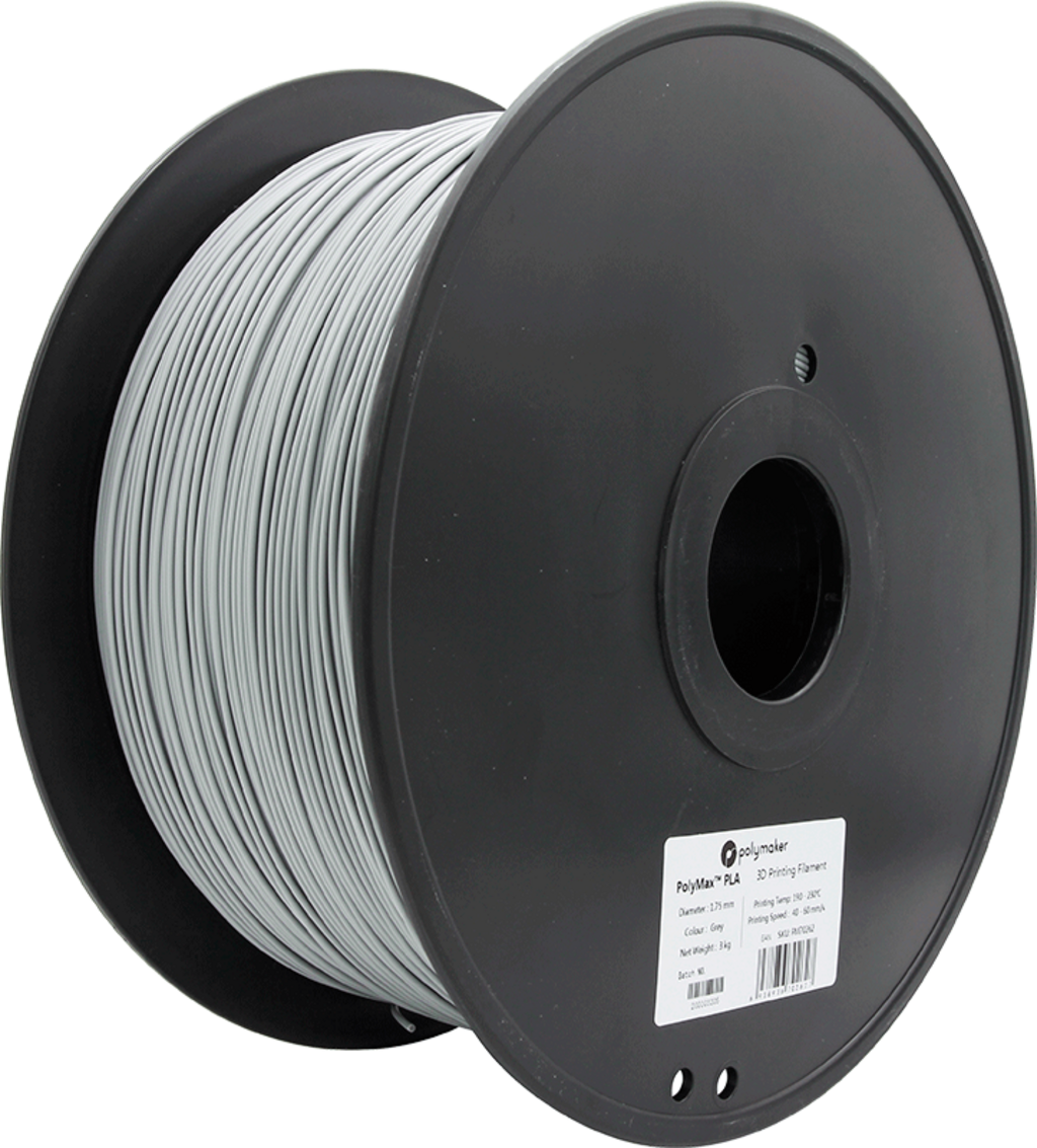 Polymaker PolyMax PLA Grey - 1.75 mm / 3000 g