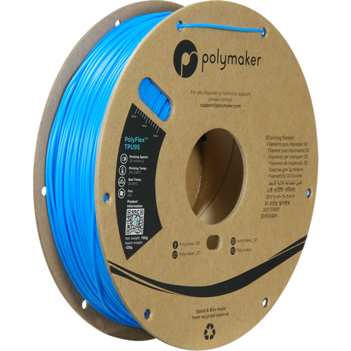Polymaker PolyFlex TPU95 Blue - 1,75 mm