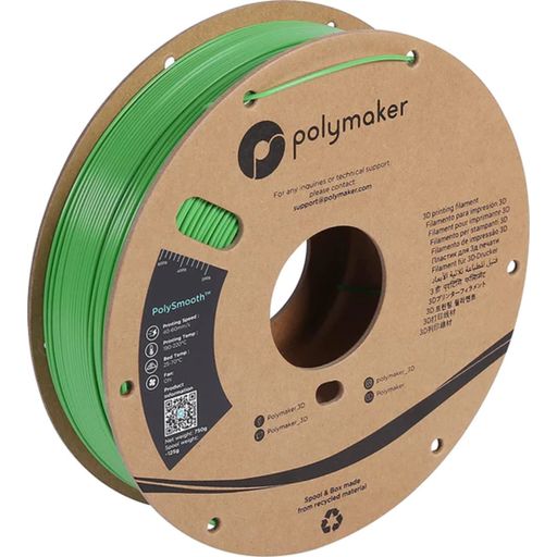 Polymaker PolySmooth Shamrock Green - 1.75 mm