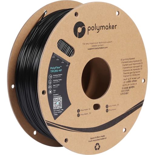 Polymaker PolyFlex TPU95-HF Noir - 1,75 mm