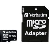 Verbatim microSD inklusive adapter (klass 10)