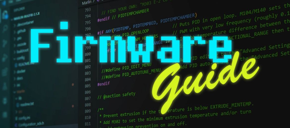 Firmware Marlin - nastavení a zprovoznění