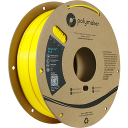 Polymaker PolyLite Silk PLA Jaune - 1,75 mm / 1000 g