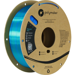 PolyLite Dual Silk PLA Caribbean Sea Blue-Green - 1,75 mm / 1000 g
