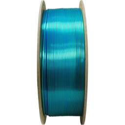 PolyLite Dual Silk PLA Karibianmeren sininen-vihreä - 1,75 mm / 1000 g