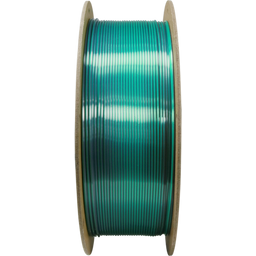 PolyLite Dual Silk PLA Jadeite Green-Chrome - 1,75 mm / 1000 g