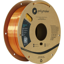 Polymaker PolyLite Dual Silk PLA Sunset Gold-Red