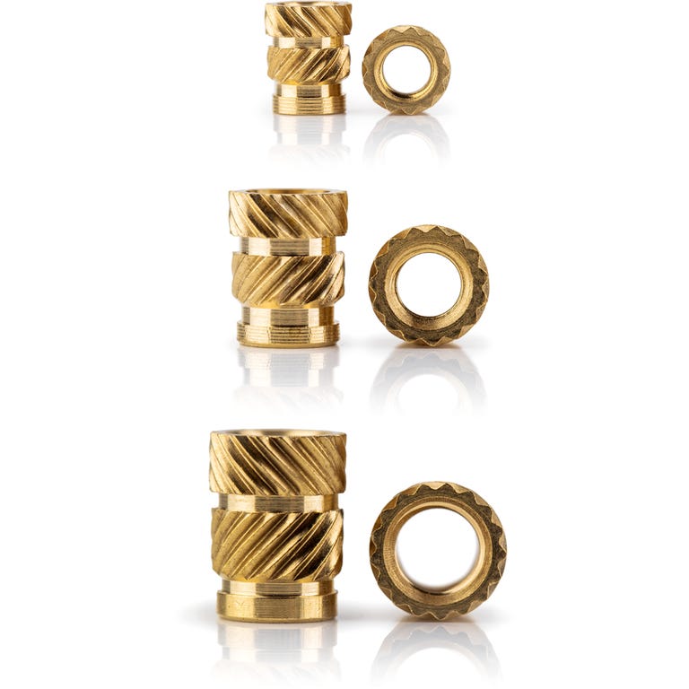 CNC Kitchen Threaded Inserts Set - Standard, 1 set - 3DJake