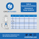 CNC Kitchen Inserts Filetés M2 Standard