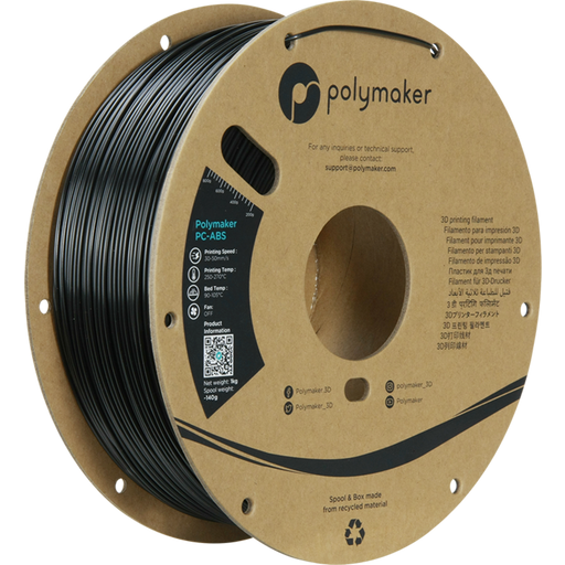 Polymaker PC-ABS musta - 1,75 mm