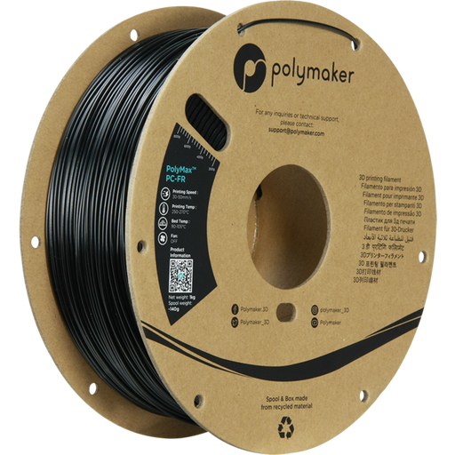 Polymaker PolyMax PC-FR Black - 1.75 mm