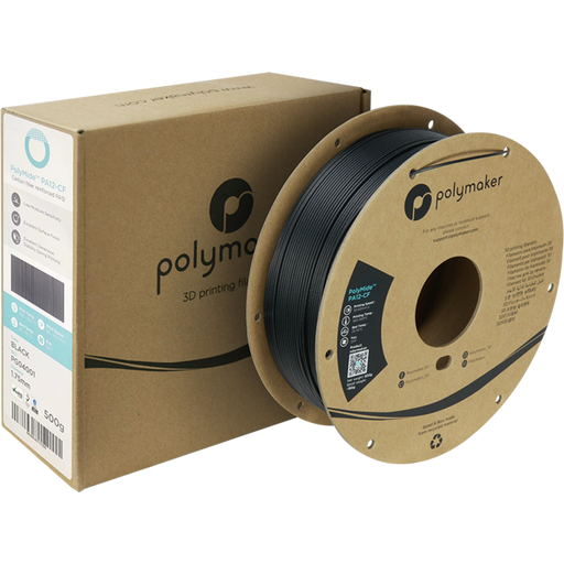 Polymaker Polymide PA12-CF Fekete - 1,75 mm / 500 g