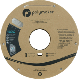 Polymaker PolyFlex TPU95-HF Kirkas - 1,75 mm / 1000 g