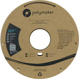 Polymaker PolyMide PA6-CF Черно - 1,75 mm / 500 g
