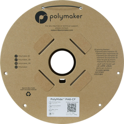 Polymaker PolyMide PA6-CF Schwarz - 1,75 mm / 2000 g