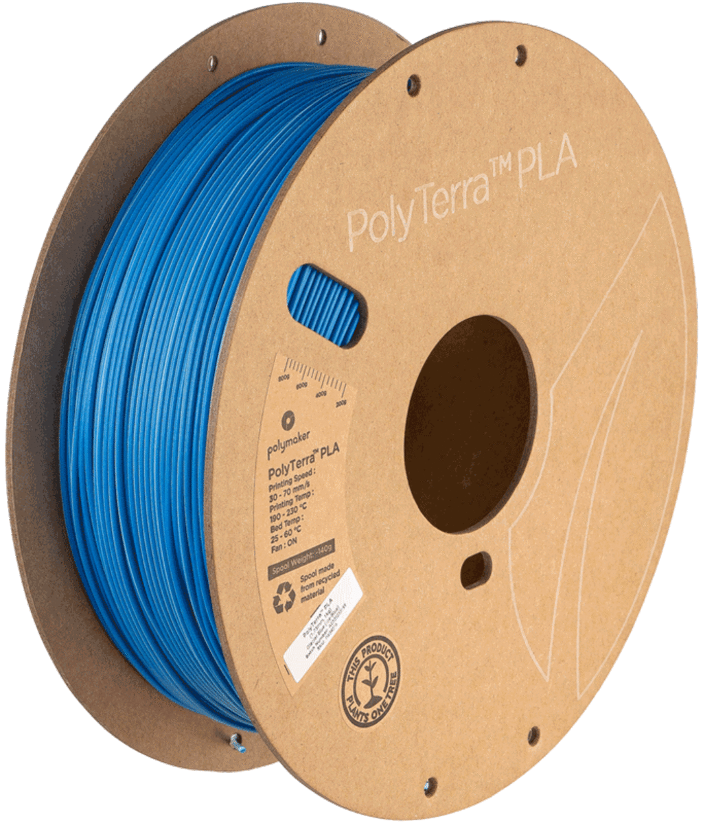 Polymaker PolyTerra PLA Dual Glacier Blue Ice-Blue - 1,75 mm / 1000 g