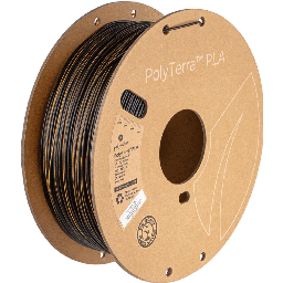 PolyTerra PLA Dual Shadow Orange Orange-Black - 1,75 mm / 1000 g