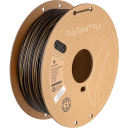 PolyTerra PLA Dual Shadow Orange Orange-Black - 1,75 mm / 1000 g