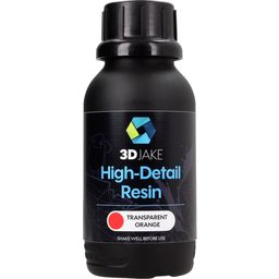 3DJAKE 8K High-Detail Resin Transparant Oranje - 500 g
