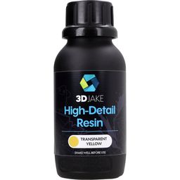 3DJAKE 8K High-Detail Resin Transparent Yellow - 500 grammi