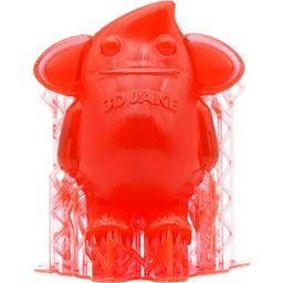 3DJAKE ecoResin läpinäkyvä punainen - 1.000 g