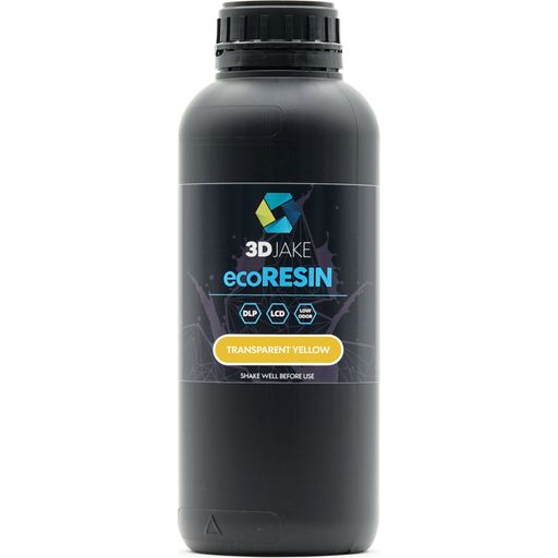 3DJAKE ecoResin Transparent Yellow - 1.000 g