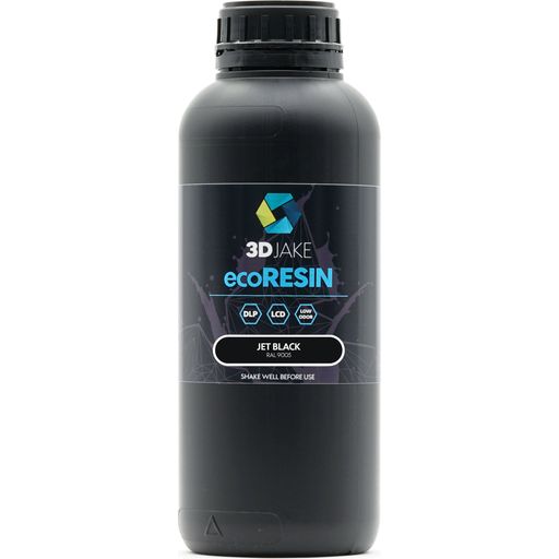 3DJAKE ecoResin Noir Foncé - 1.000 g