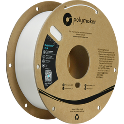 Polymaker PolySonic PLA White - 1.75 mm / 1000 g