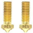 Brass Nozzle for the X-Smart 3/X-Plus 3/X-Max 3/Q1-Pro - Set of 2