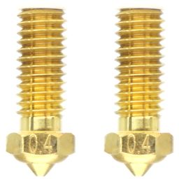 Brass Nozzle for the X-Smart 3/X-Plus 3/X-Max 3/Q1-Pro - Set of 2 - 0.4 mm