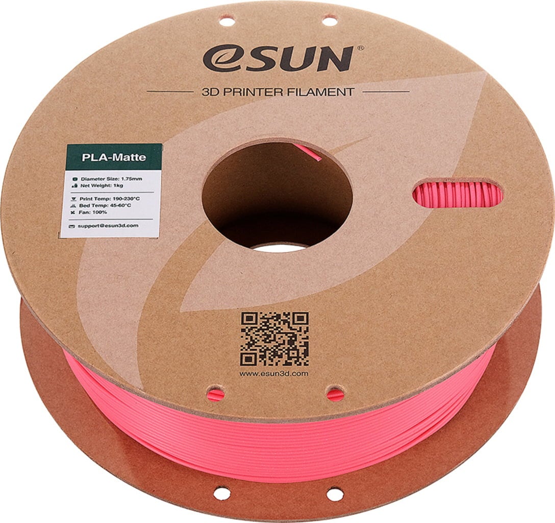 eSUN PLA-Matte Strawberry Red - 1,75 mm / 1000 g