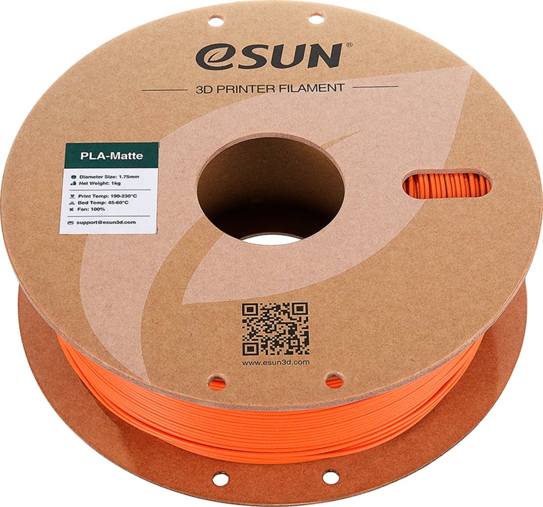 eSUN PLA-Matte Tangerine - 1,75 mm / 1000 g
