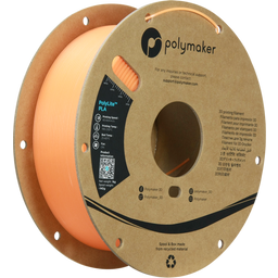Polymaker PolyLite Luminous PLA Orange - 1,75 mm / 1000 g