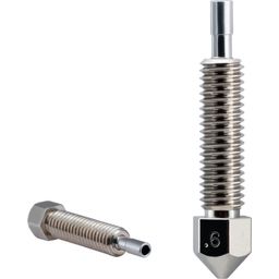 Gecoate Messing Nozzle voor de FlowTech™ Hotend - 0,6 mm