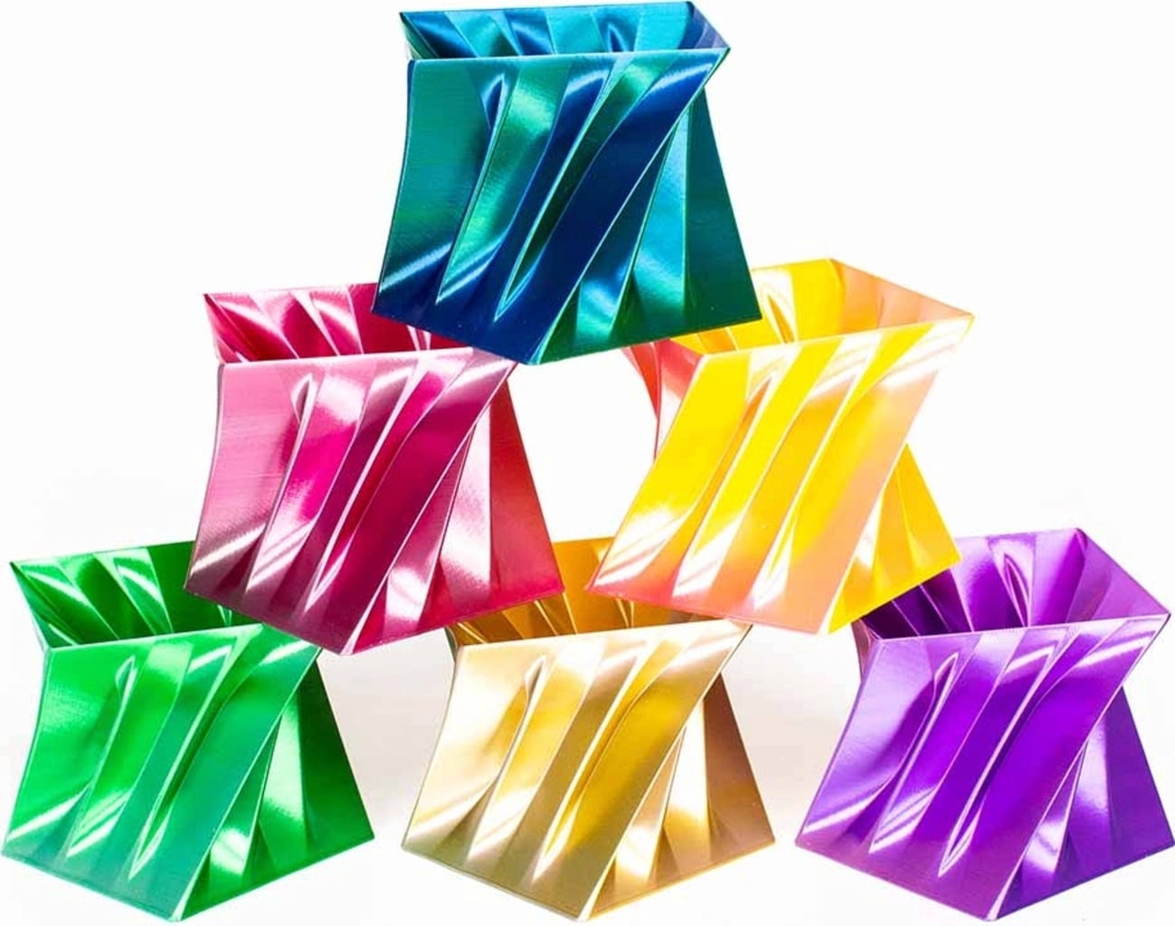 High Gloss PLA ColorMorph Magenta & Silver