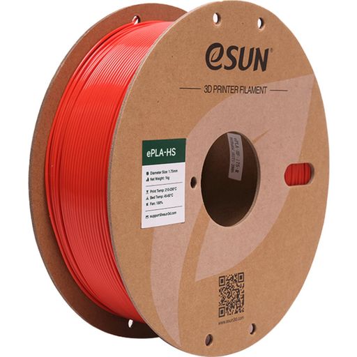 eSUN ePLA+HS Red - 1,75 mm / 1000 g