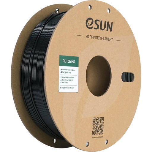 eSUN PETG+HS Black - 1,75 mm / 1000 g