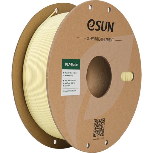 eSUN PLA-Matte Almond Yellow - 1,75 mm / 1000 g