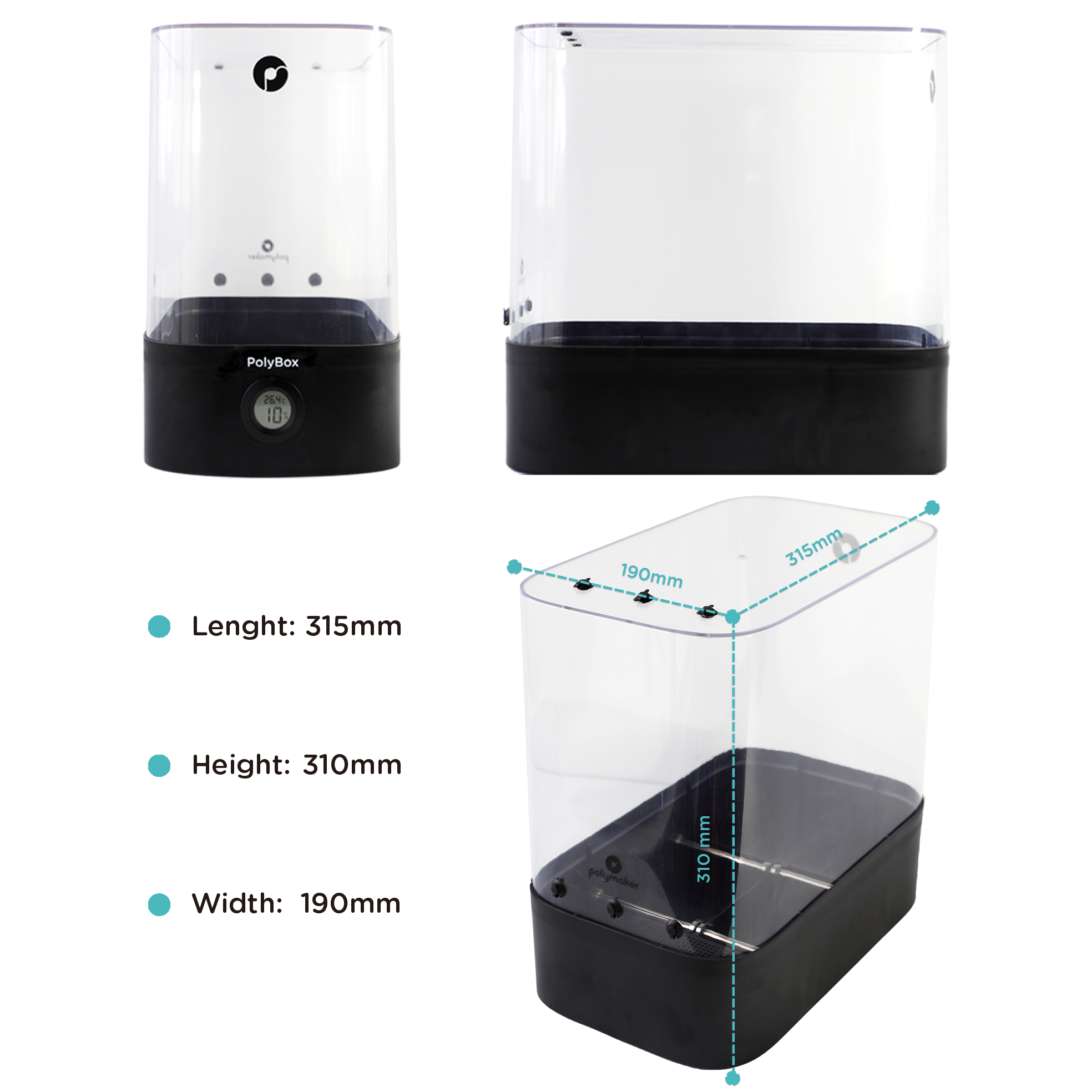 Polymaker PolyBox Edition II - Box per Filamenti - 1 pz.