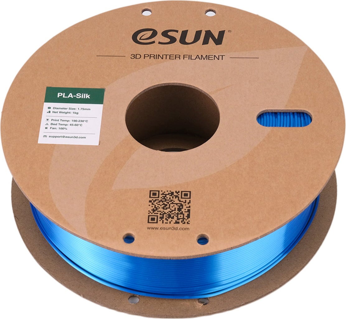eSUN eSilk-PLA Cyan - 1,75 mm / 1000 g