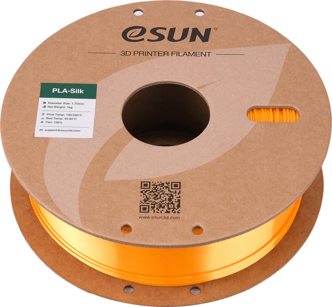 eSUN PLA-Silk Dark Yellow - 1.75 mm / 1000 g