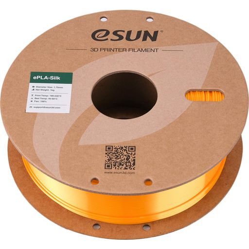 eSUN eSilk-PLA Dark Yellow - 1,75 mm/1000 g