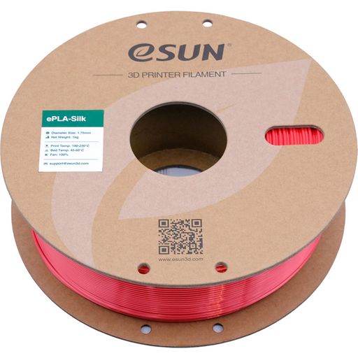 eSUN eSilk PLA Red - 1.75 mm / 1000 g
