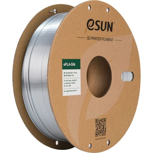 eSUN eSilk-PLA Silver - 1,75 mm/1000 g