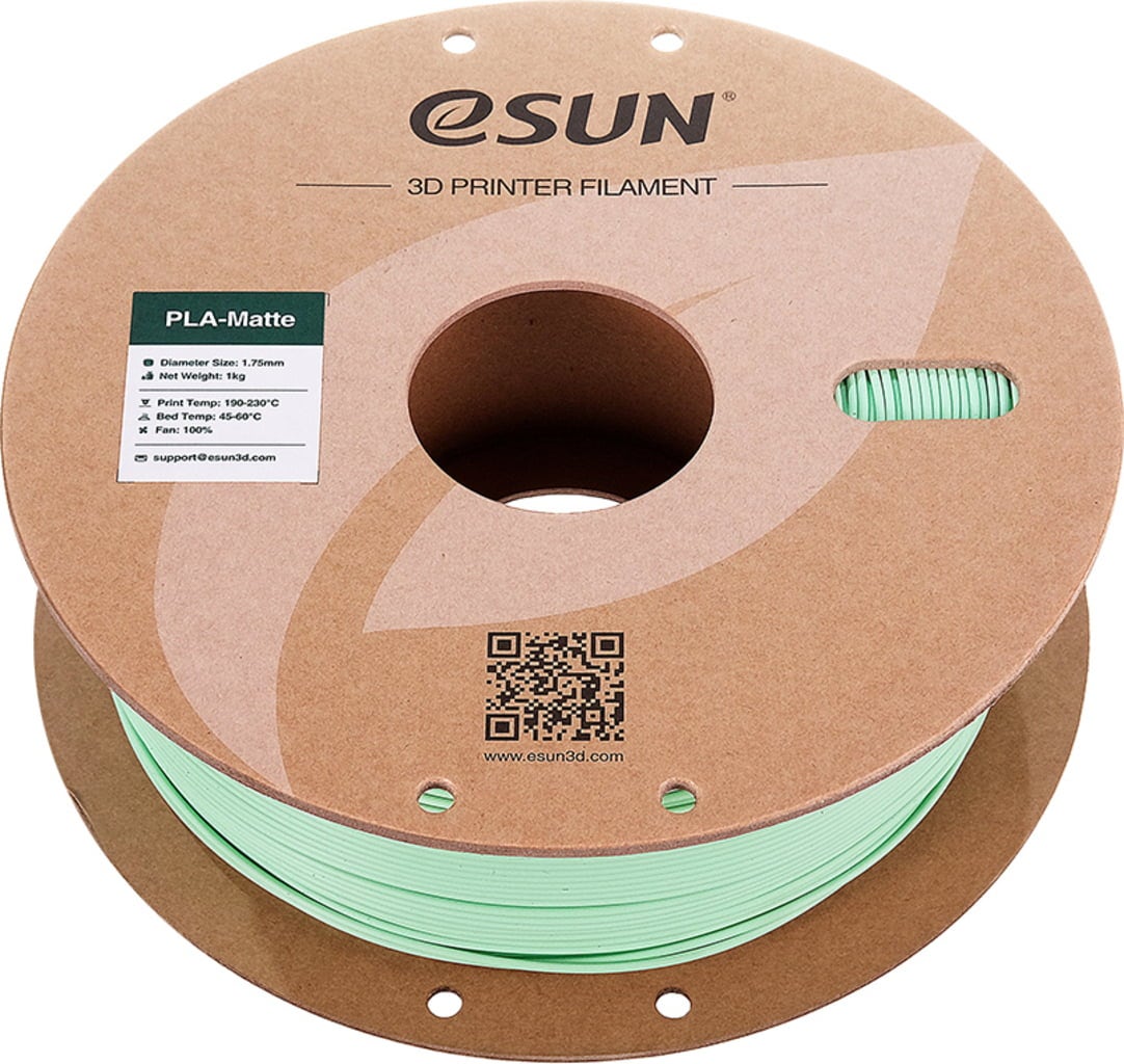 eSUN PLA-Matte Mint Green - 1.75 mm / 1000 g