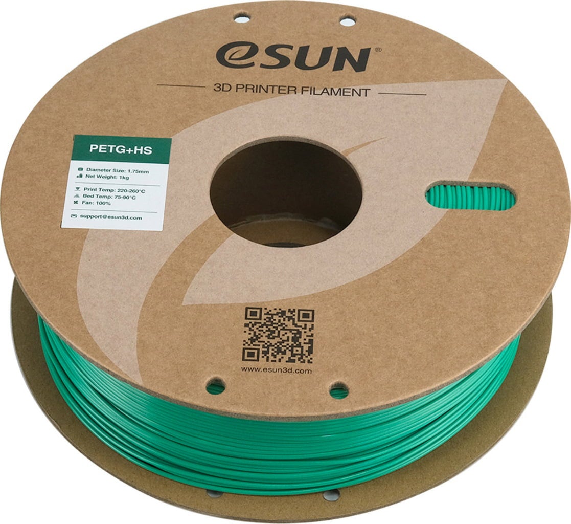 eSUN PETG+HS Green - 1.75 mm / 1000 g