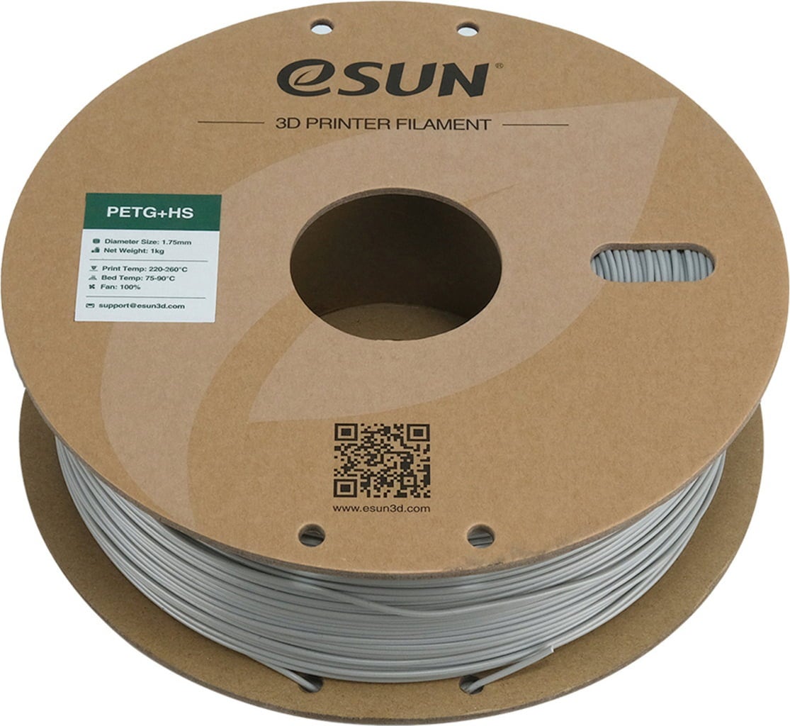 eSUN PETG+HS Silver - 1,75 mm / 1000 g