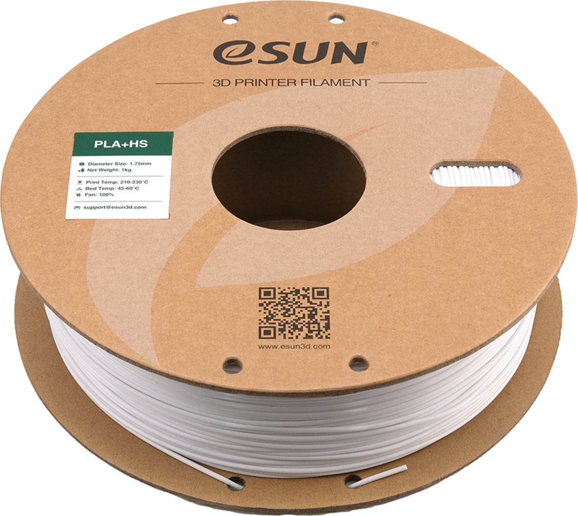 eSUN PLA+HS Cold White - 1,75 mm / 1000 g