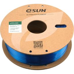 eSUN eTPU-95A Transparent Blue - 1,75 mm / 1000 g